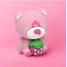 Caneta Lotso Esferográfica Pompom de Pelúcia - 22cm - Disney Original