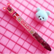 Caneta Esferográfica 1.0 Retrátil Lotso 2 Cores Molin