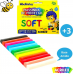 Maasinha de Modelar Soft Acrilex - 12 Cores 180g