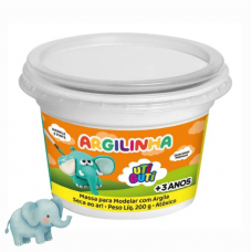 Argilinha UTI GUTI Massa de Modelar Com Argila Pote 200g
