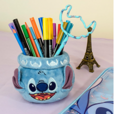 Organizador De Mesa Stitch Pelucia Porta Lápis