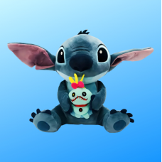Pelúcia Disney Stitch E Scrump