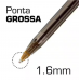 Kit Caneta Bic Cristal Intenso Fashion 1.6mm 6 Cores
