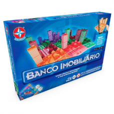 Jogo de Tabuleiro - Banco Imobiliário - Estrela