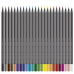 Lápis De Cor Faber Castell 24 Cores Supersoft