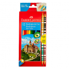 Lapis Cor 10 Cores + 2 Lápis Bicolor Faber Castell