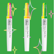 Marca Texto Tilibra 2 Cores Rotulador